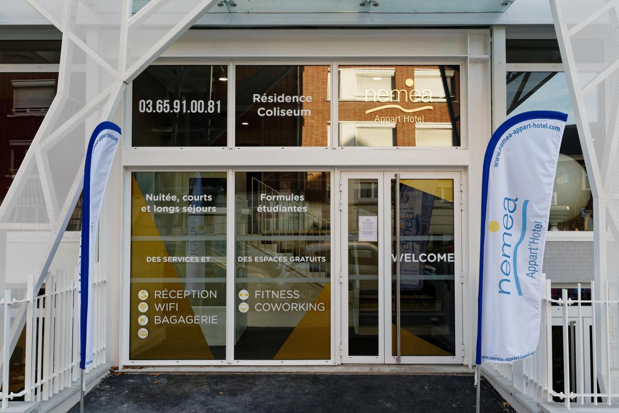 Nemea Appart Hotel Coliseum Amiens Centre Ngoại thất bức ảnh